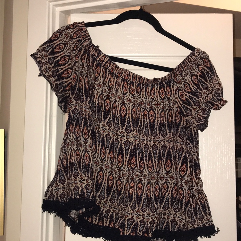 Off the shoulder top